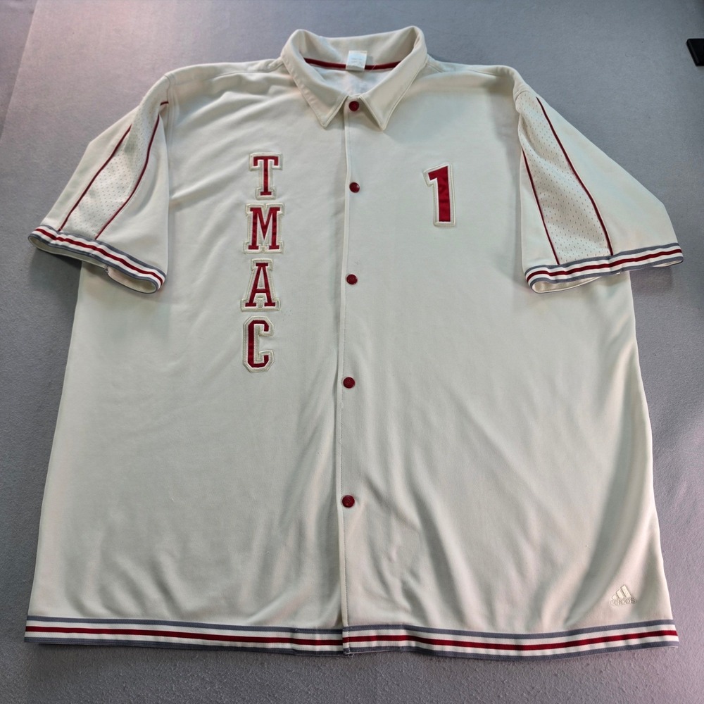 Adidas T-MAC Tracy McGrady Shooting Shirt 2XL Vintage 2003 Y2K NBA